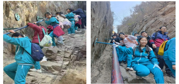 脚步丈量高度，汗水见证成长  ——山东师大二附中建大校区2025级寻幽藏龙涧徒步探自然