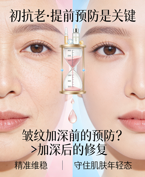 干燥缺水滋生干纹选哪套抗皱最保湿？儒曼抗皱紧致套装，补水抗皱淡纹紧致打造水润肌肤