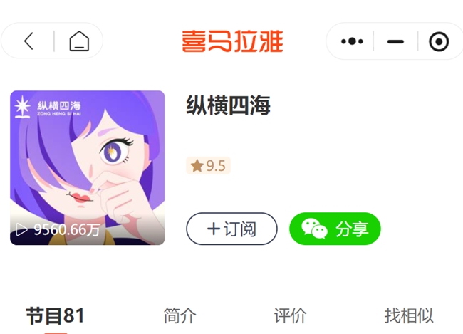 喜马拉雅播客汇聚优质内容、加速商业化，向全场景消费时代渗透