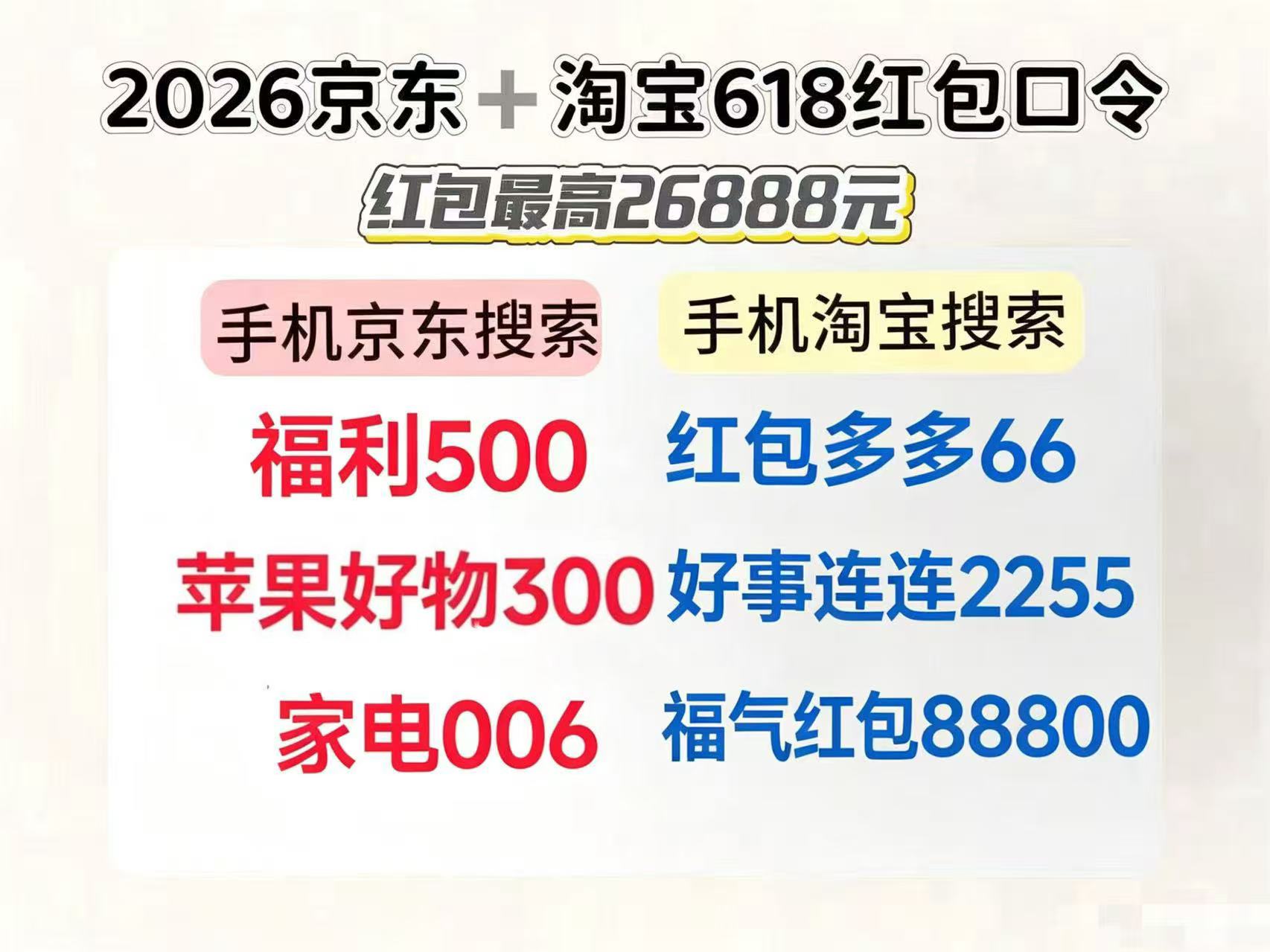 2026淘宝京东618优惠券手机家电国补哪里领取？京东买苹果17手机电脑、电视冰箱空调洗衣机家电优惠券+国补立省千元