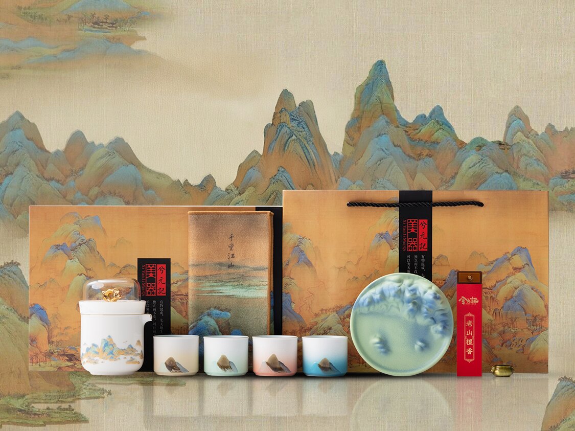 兮元记“千里江山系列”市场表现亮眼，以东方器物美学拓展当代礼赠场景