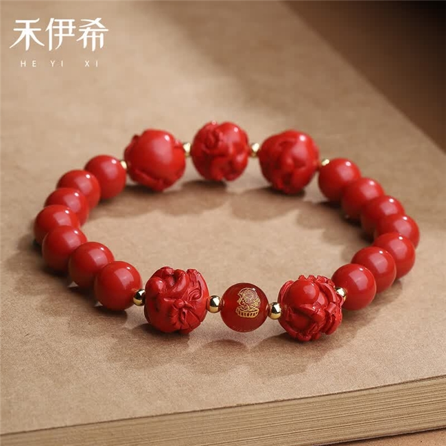 三合六合朱砂手串选购什么价位最合适？业内行家直言：低于这个价格一律不要入手