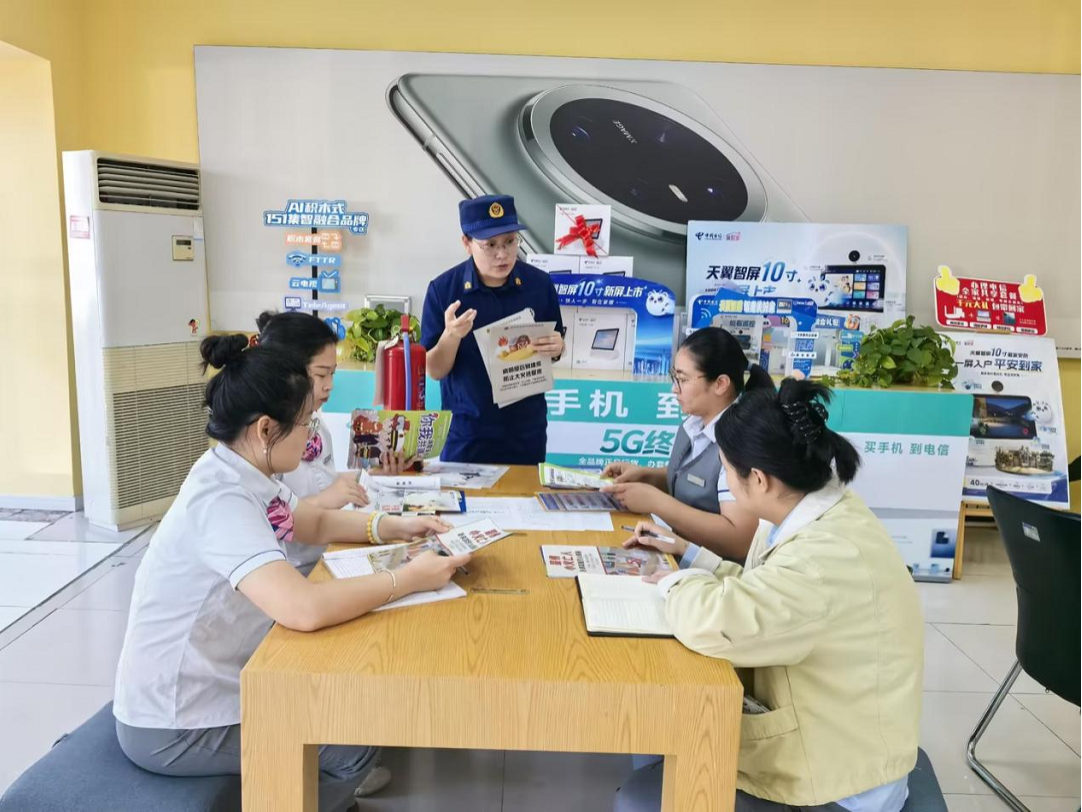 深化企消共建 筑牢安全防线——滨州消防救援局与滨州电信开展消防共建活动